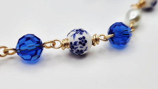 Blue Blossom Bracelet