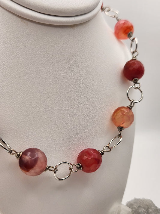Coral Sunset Necklace