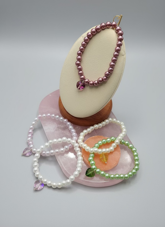 Bubu Heart Necklace (Labubu accessory)
