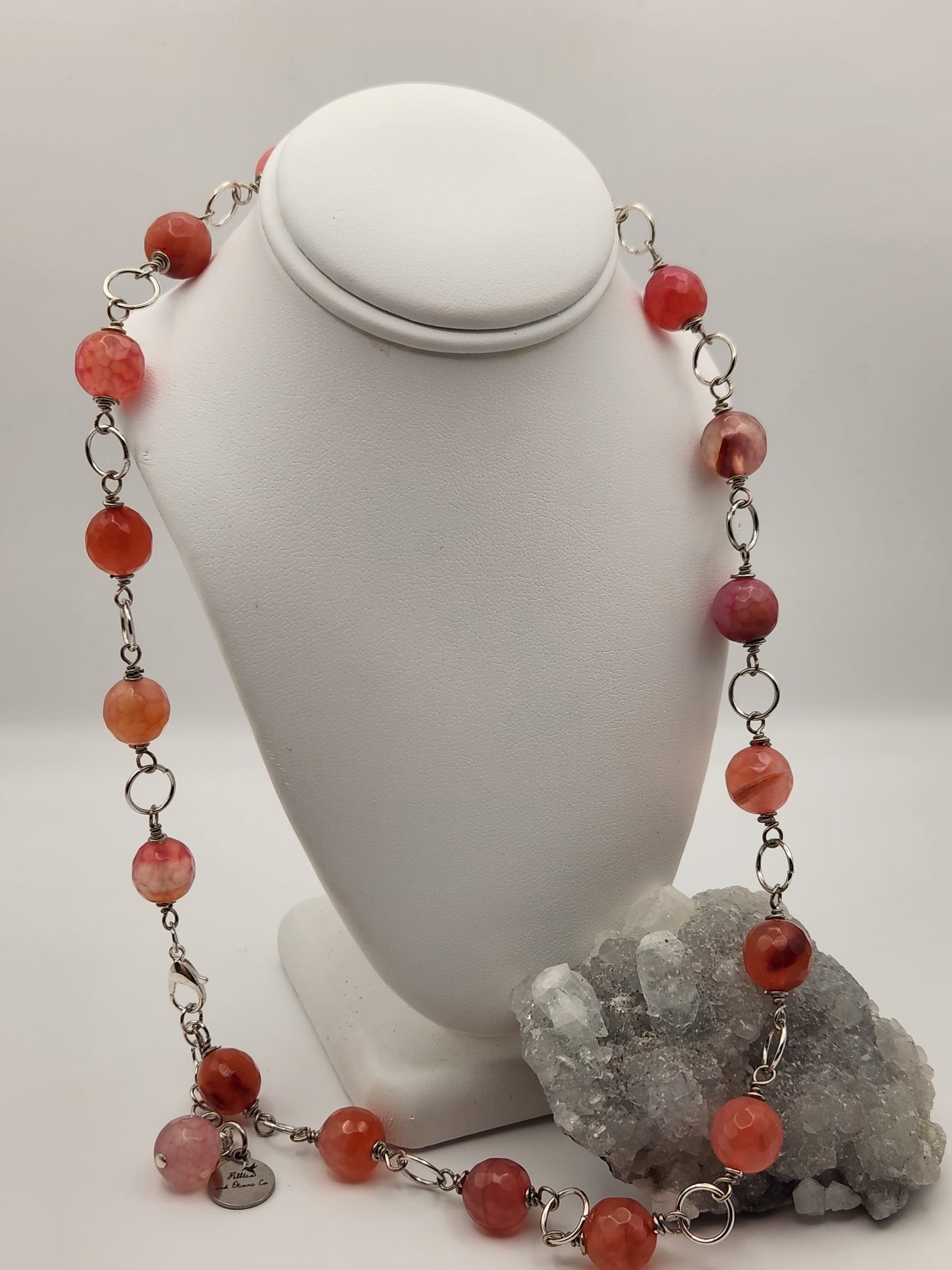 Coral Sunset Necklace