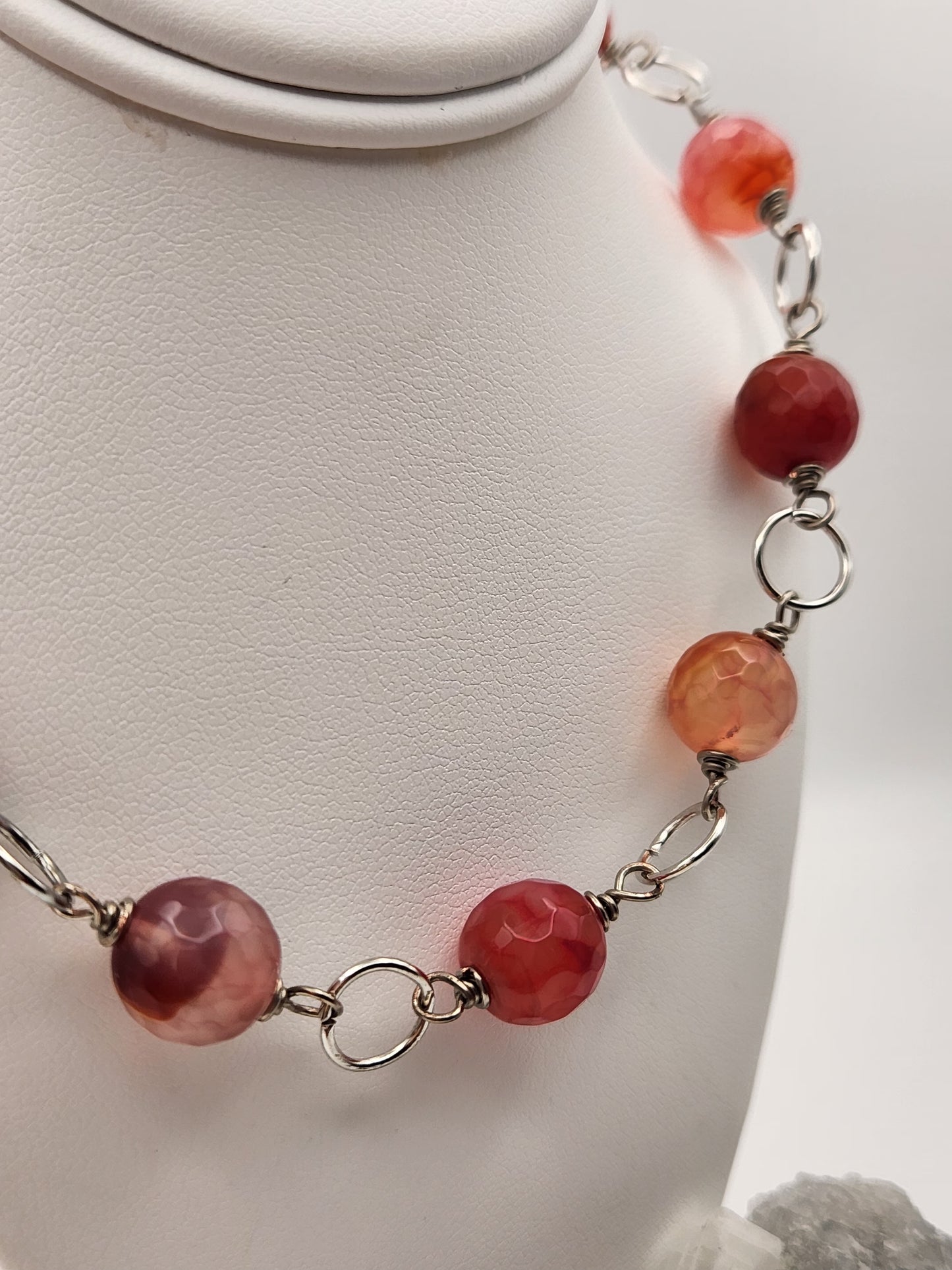 Coral Sunset Necklace