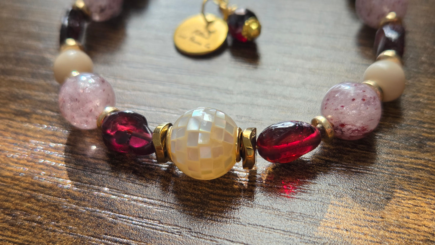 Strawberry Moon Bracelet