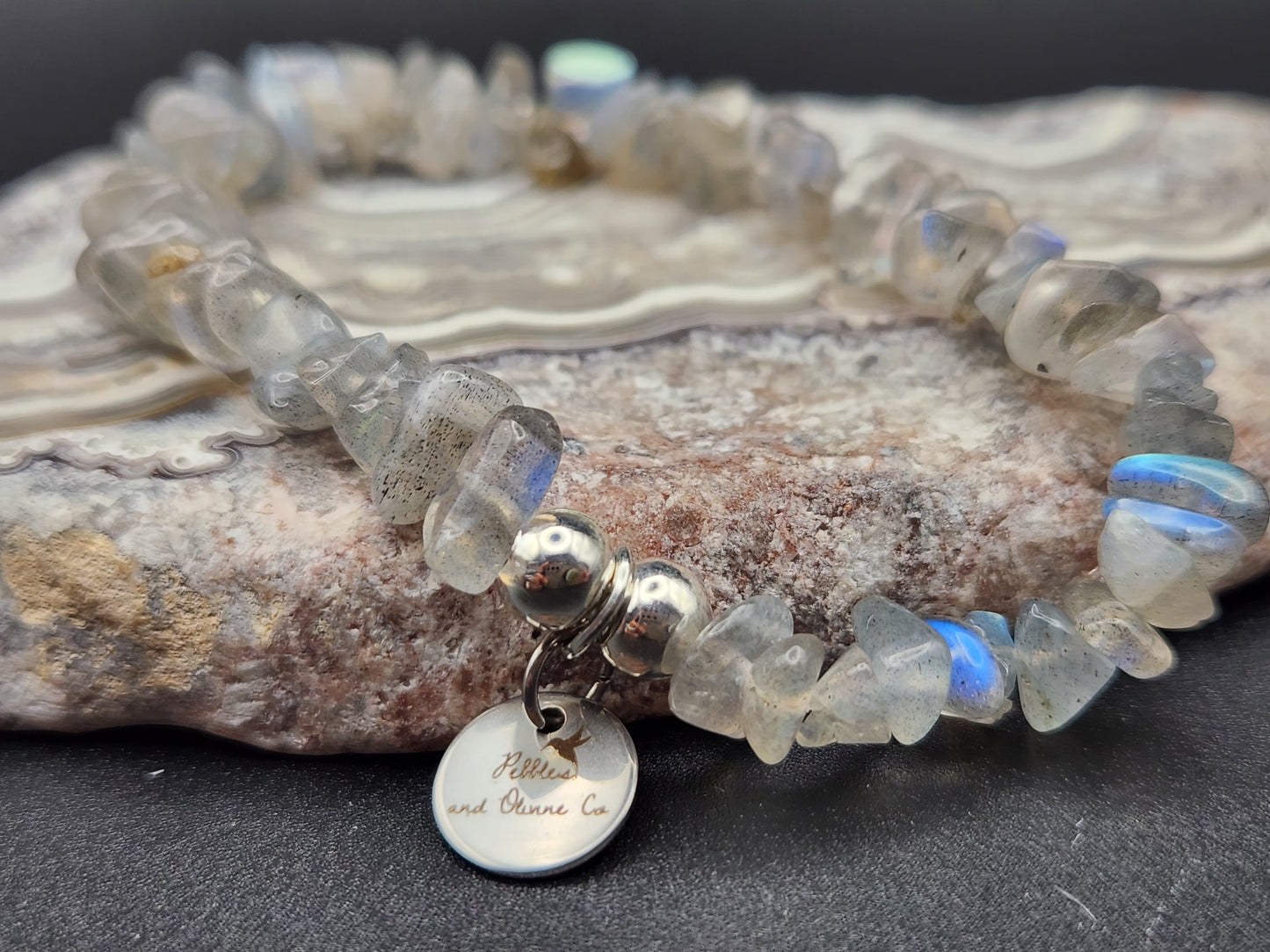 "The Pebbles" Chip Bracelet