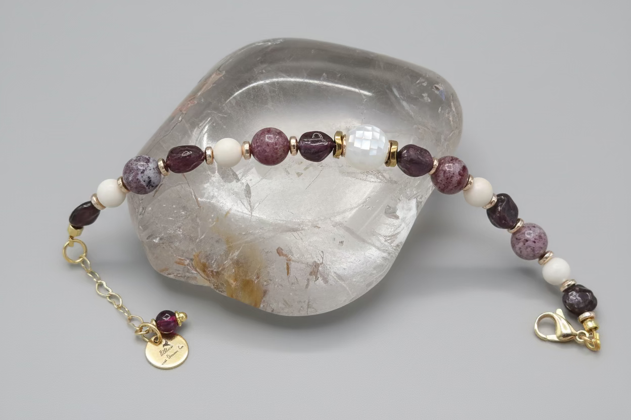 Strawberry Moon Bracelet