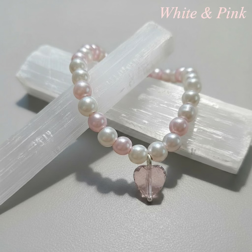 Bubu Heart Necklace (Labubu accessory)