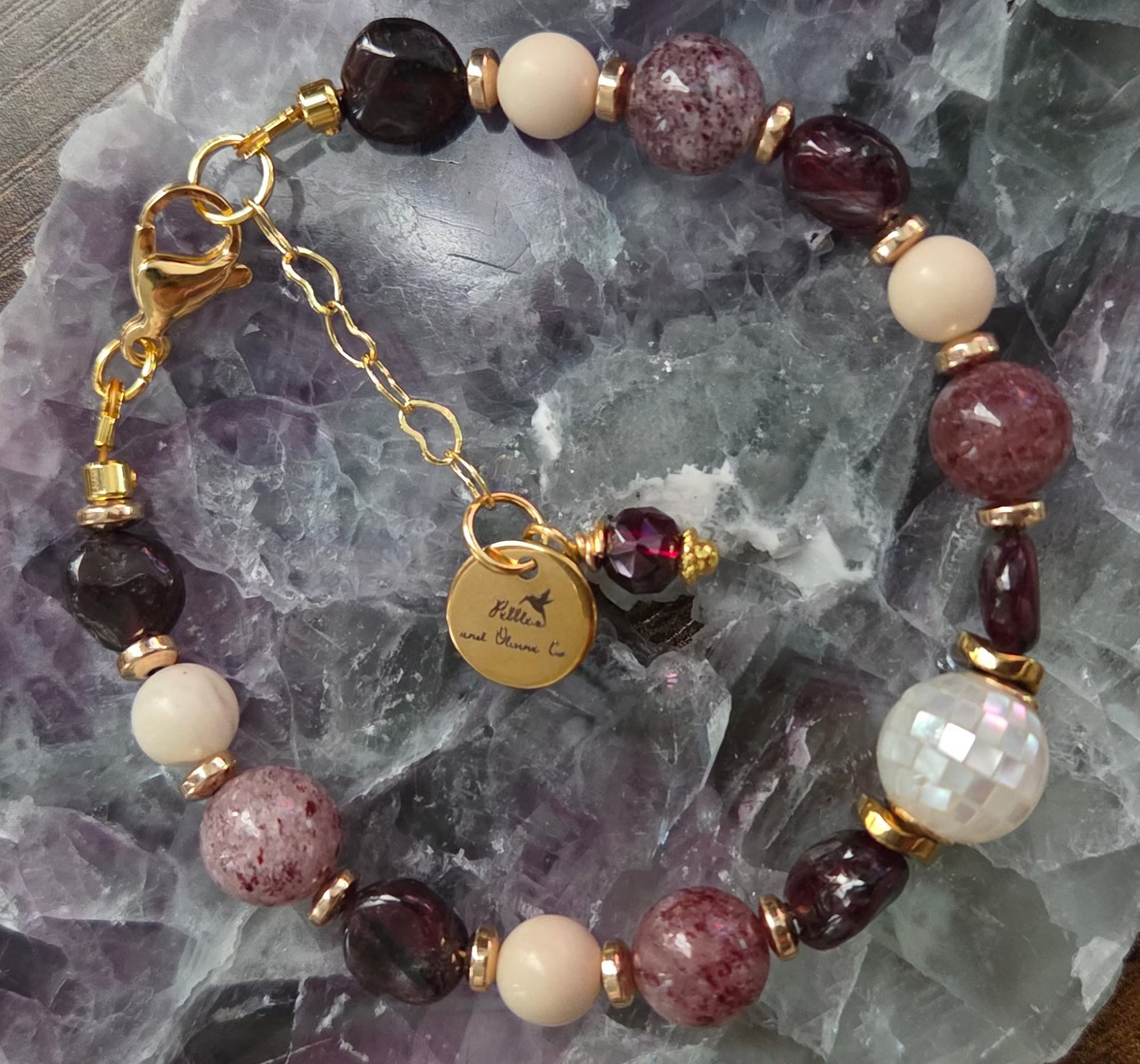 Strawberry Moon Bracelet